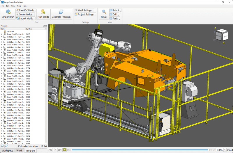 Verbotics Weld screenshot