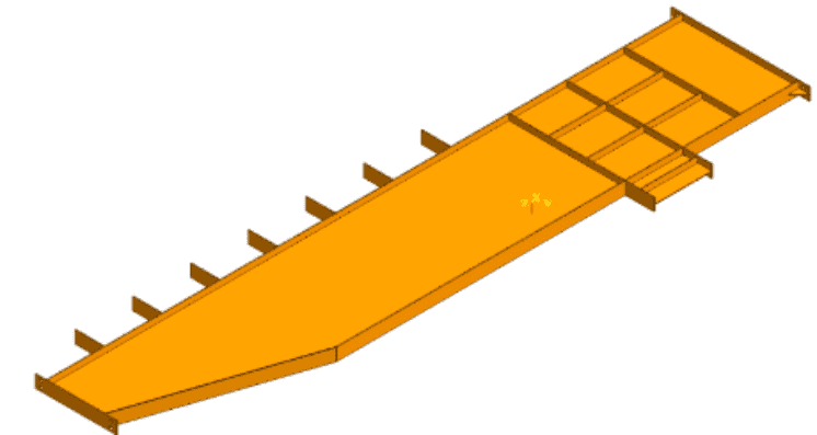 Example structural steel part