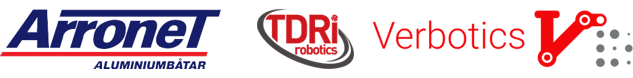 Arronet, TDRi and Verbotics logos