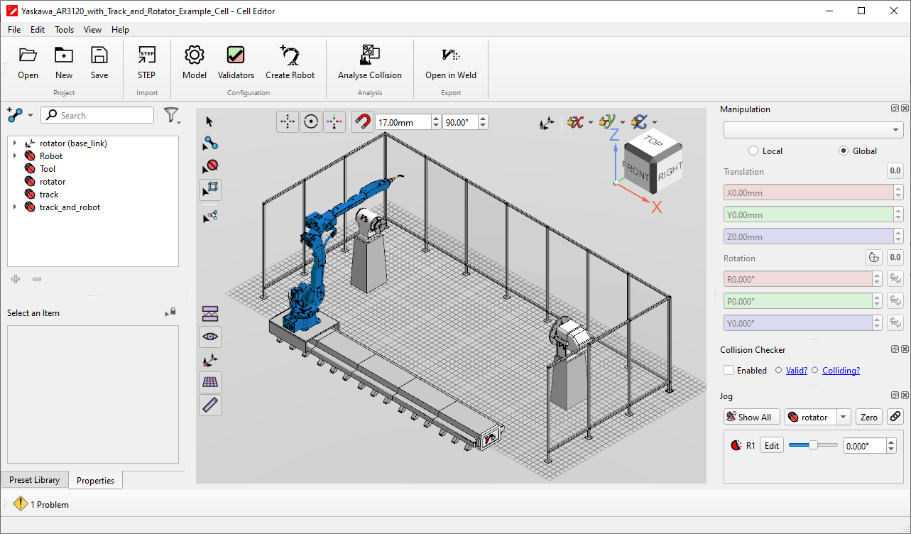 Verbotics Cell Editor Screenshot